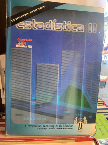Libro Estadistica Ii Unitec (Usado)