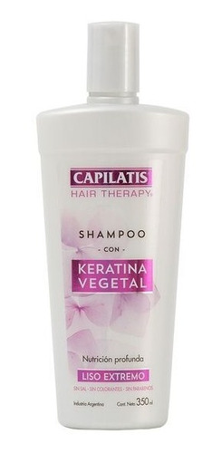 Capilatis Shampoo Con Keratina Hair Therapy X 350 Ml