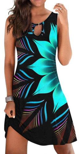 Vestido Fiesta Para Mujer 2023 Volante Traje Formal Midi San