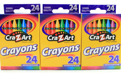 Crayon Cra-z-art 24 Unidad 3 Unidades)