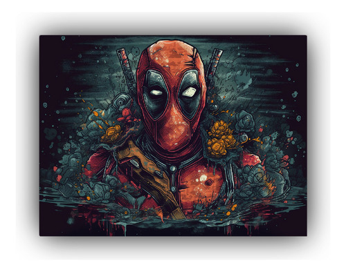 Poster Espectaculares Dead Pool Para Oficina 40x30cm