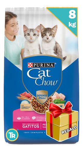 Ración Gato Cat Chow Gatitos Kitten + Obsequio