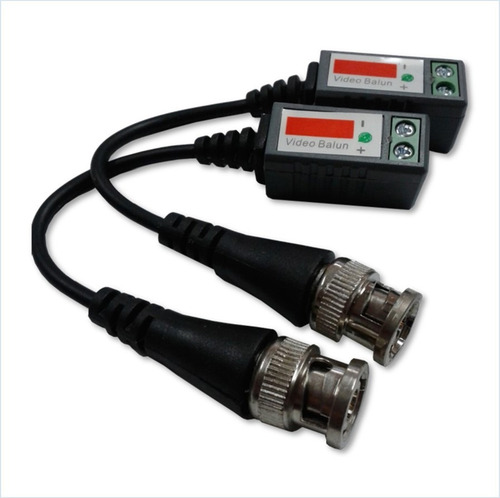 Video Balun Pasivo Hd Con Cable Cámaras Cctv