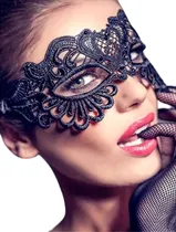 Comprar Antifaz Máscara Para Los Ojos Con Encaje Negro 