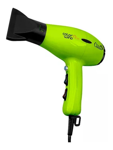 Secador de cabelo Santa Clara Color Wind Plus verde 220V