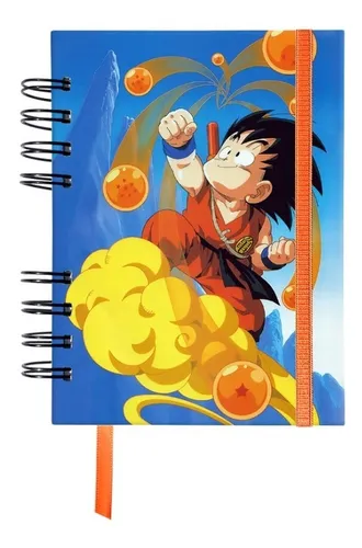 Caderno Goku Ssj Para Desenho Agenda Sketchbook A5 140g em Promoção na Americanas