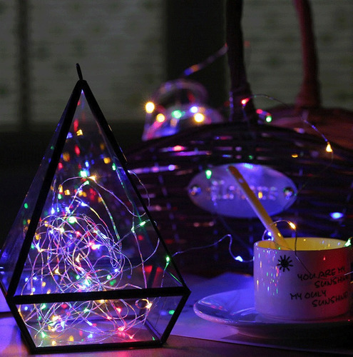Imagen 8 de 9 de Serie Luces Interior Dormitorio 200 Led Color 20 Mtrs