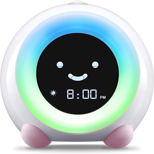 Reloj Despertador Digital Para Niñas Luz Led Usb Duradero