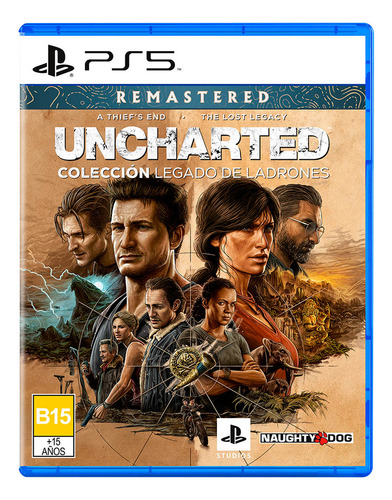 Uncharted Legacy Of Thieves Collection Playstation 5 Neutro