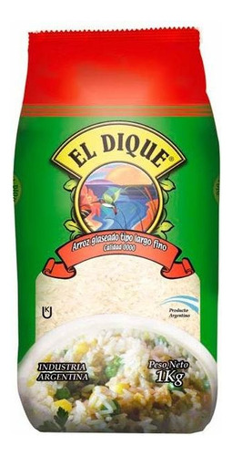 Pack X 10 Unid Arroz 0000 1 Kg El Dique