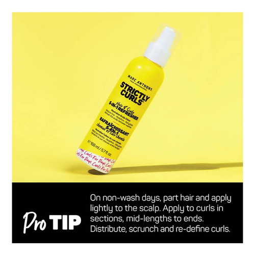 Marc Anthony Strictly Curls Hair & Scalp 5-in-1 Refresher