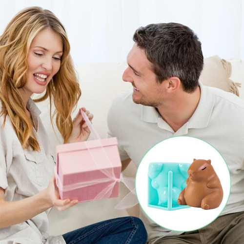 Forma De Silicone Para Sorvete Capivara Forma M Para