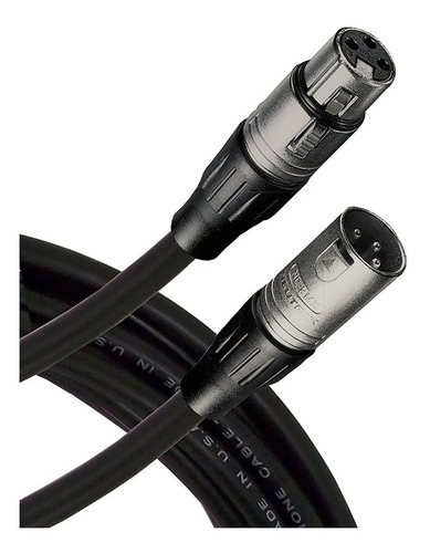 Cable Canon-canon Xlr Rapco Horizon Nm1-10 De 3 Metros Nuevo