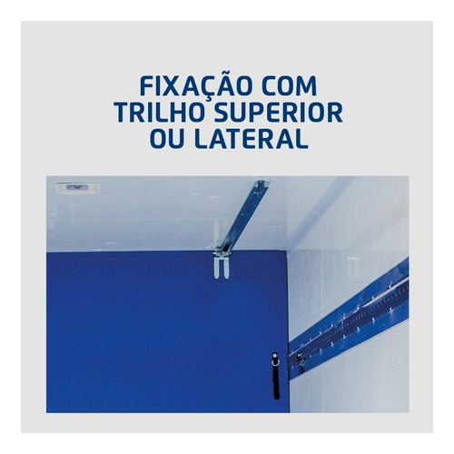 Divisória Térmica Baú Frig Inteira Com Porta E Kit Ventil