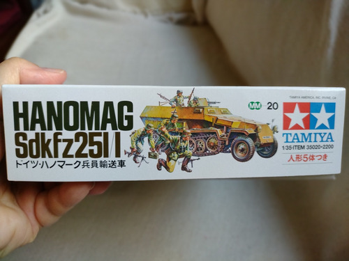 Kit Tamiya 1/35 Hanomag Com Figuras (Usado)