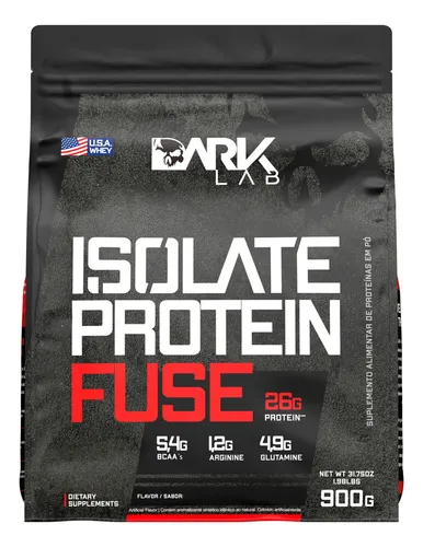 Isolate Protein Fuse Refil 900g Dark Lab Sabor Morango