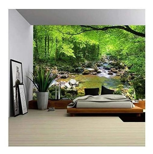 Imagen 8 de 9 de Paneles Wall26 - Smolny De Fall Forest Stream En La Reserva