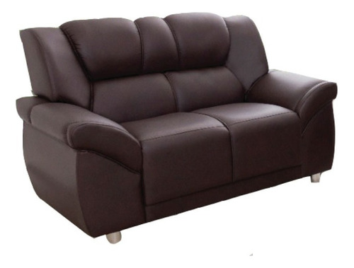 Sillon 2 Cuerpos Sofa Córdoba Pu Marrón