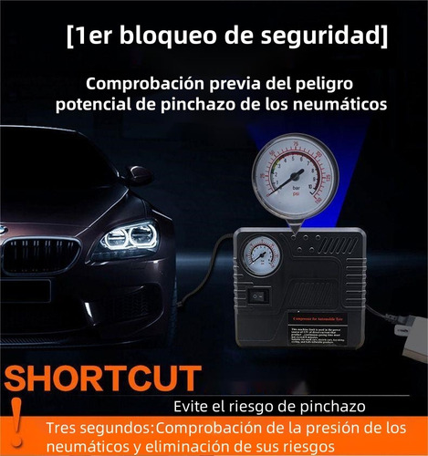Arrancador De Batería 99900mah 12v Portátil Compresor Inflad