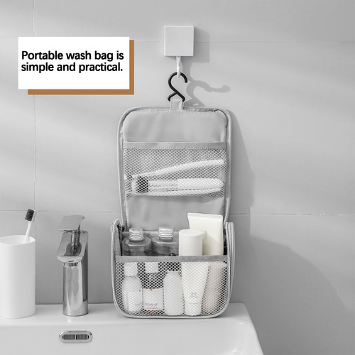 Neceser Portátil W Travel, Bolsa De Cosméticos Tipo Gancho F