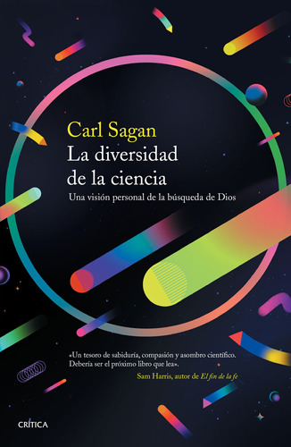 La diversidad de la ciencia: Una visión personal de la búsqueda de Dios, de Sagan, Carl. Serie Fuera de colección Editorial Crítica México, tapa blanda en español, 2022