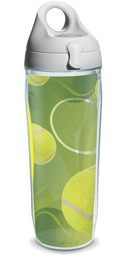 Tervis Pelotas De Tenis Wrap Y Botella De Agua Con Tapa 24ou