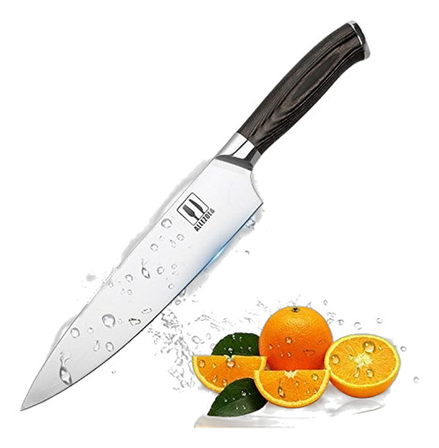 Cuchillo Profesional Allezola De 8 Pulgadas, Cuchillo De Coc