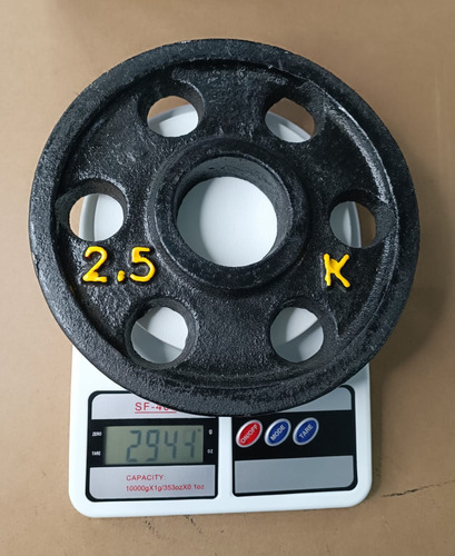 Discos Olimpicos Set De 15kg Para Ejercitarse