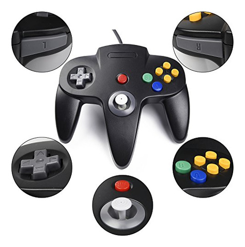 Controlador N64 Usb, 2 Unidades, Para