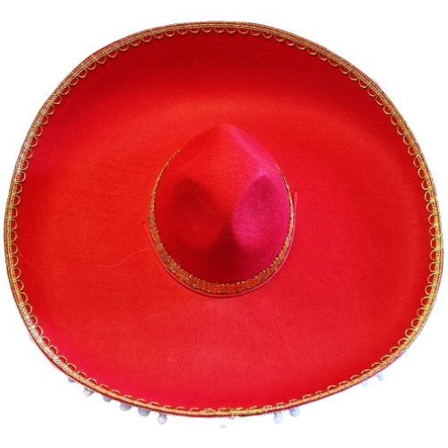 Sombrero Mexicano. Sombrero Mariachi Con Guardas Y Borlas.