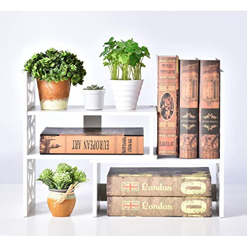 Organizador De Estante De Libros De Escritorio Expansib...