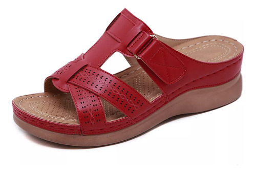 Sandalias Ortopédicas Para Mujer Vintage Premium Open Toe