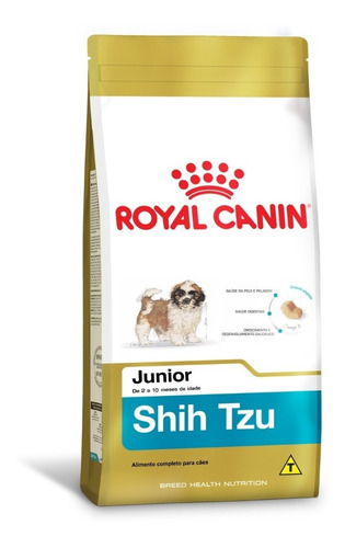 Ração Royal Canin Shih Tzu - Cães Filhotes - 1kg
