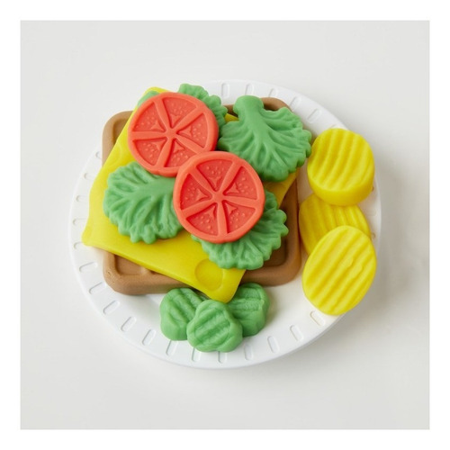Imagem 4 de 6 de Massinha Play Doh Sanduíche De Queijo - Hasbro E7623