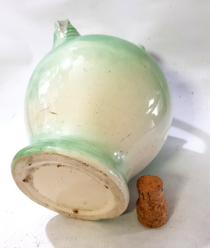 Botijo Botellón De Ceramica De 2 Litros,pico Dañado, Usable (Usado)