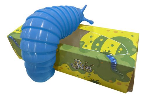 Un Juguete Infantil Fidget Slug Impreso En 3d, Amigable Y Ar