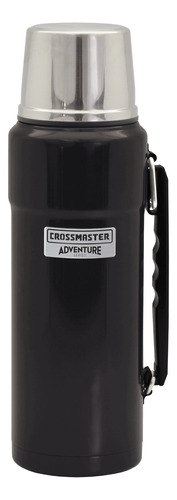 Termo Crossmaster Adventure Series 1.2l Acero Inox 9938515 Color Negro