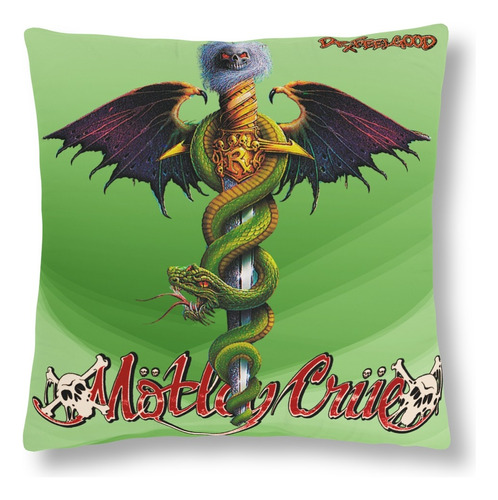 Rnm-0066 Funda Cojin Motley Crue - Dr. Feelgood