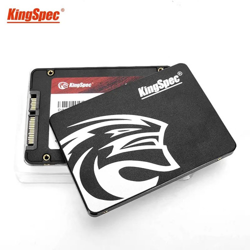 Unidad de disco sólido Kingspec SSD de 128 Gb, color negro