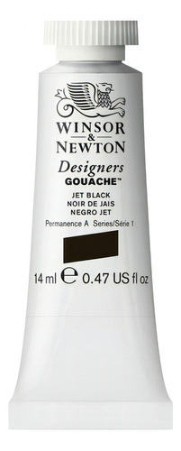 Guache Winsor & Newton Designers 14ml S1 Jet Black Us