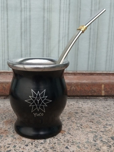Bombilla Chata De Acero Inoxidable Pulida - Yuco