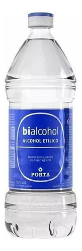 Alcohol Bialcohol Etilico 96% Porta 500ml Pack X12