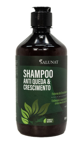 Kit Shampoo 500ml, Condicionador E Tonico Antiqueda E Cresci