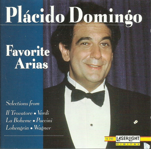 Placido Domingo Favorite Arias [importado] | Cd Música Nuevo