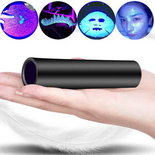 365nm - Linterna Uv Recargable Por Usb, Mini Detector