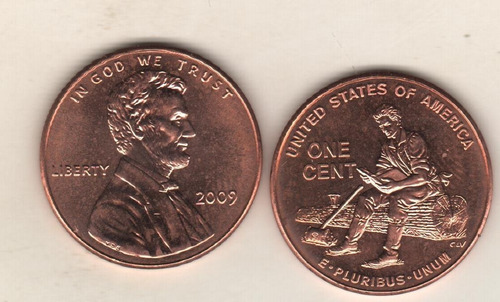 Estados Unidos Moneda De 1 Centavo Año 2009 Lincoln - Bu