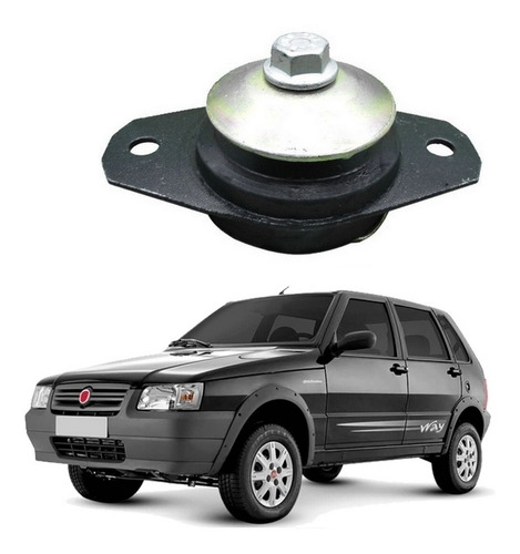 Coxim Motor Direito Uno Way 1.0 Fire 2008 A 2013