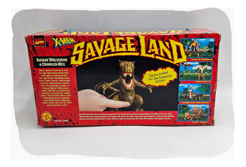 ### Marvel Toy Biz X-men Savage Land Wolverine & Crawler ###