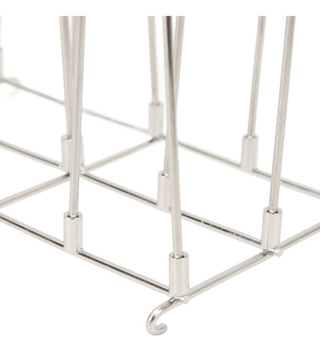 Juego De Soportes Verticales De Acero Inoxidable Para Freido