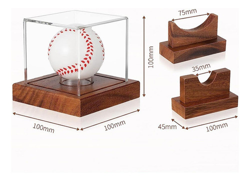 Vitrina De Béisbol, Caja De Exhibición De Recuerdos,